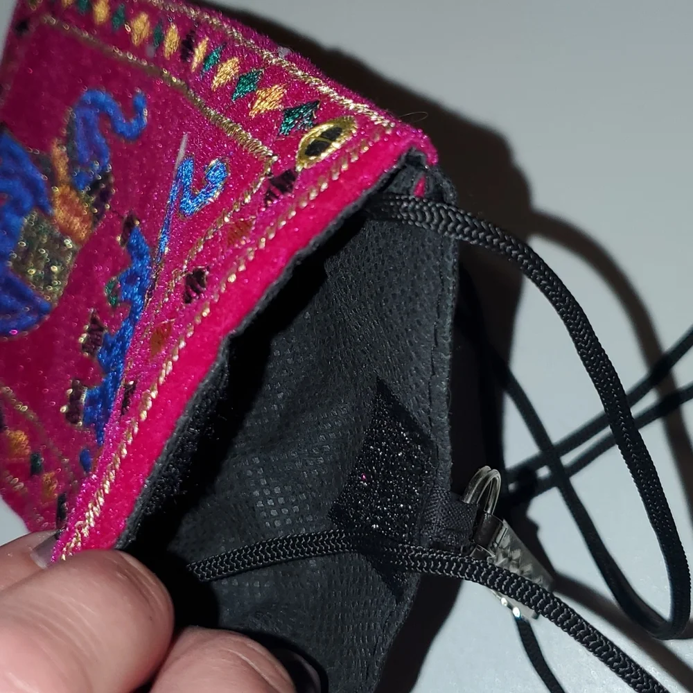 Embroidered Cell Phone Bag - Picture 4 of 4
